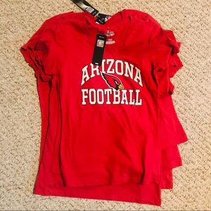Arizona Cardinals Women’s Short Sleeve Shirt Lot